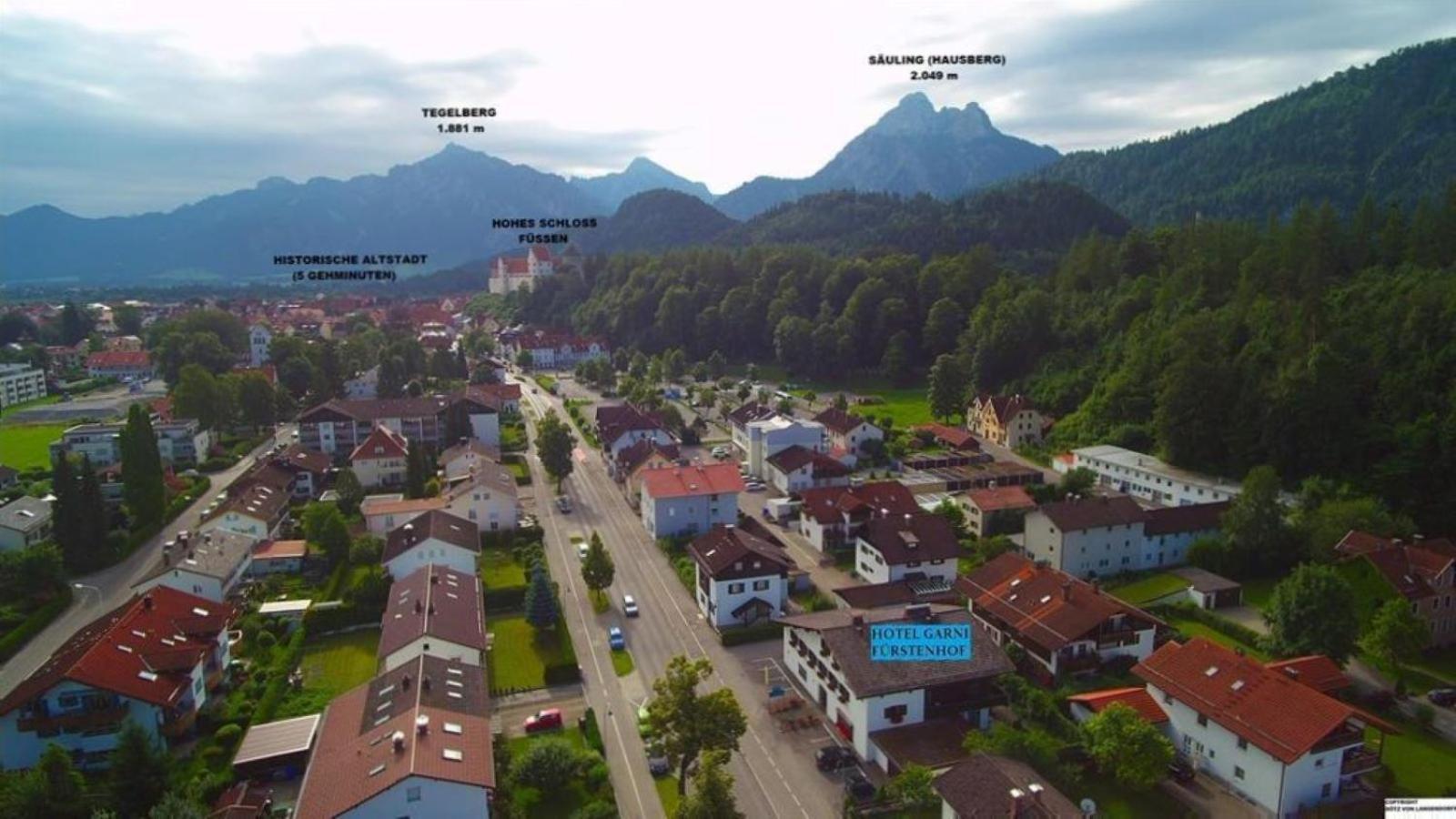Hotel Fuerstenhof Füssen Eksteriør bilde